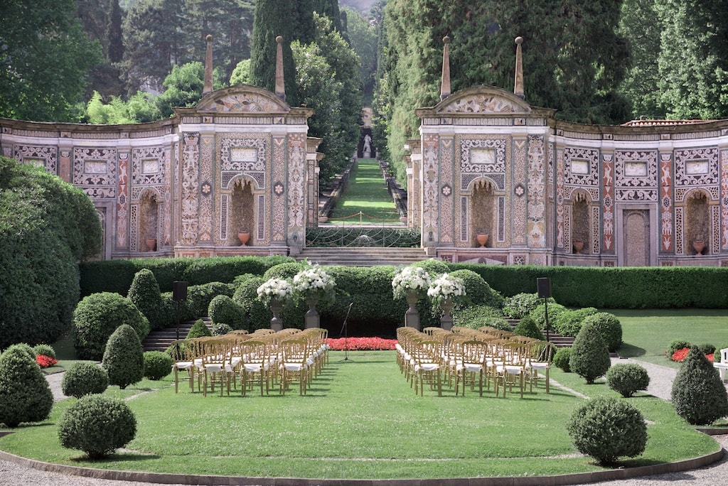 Wedding Cerimony at Villa D'Este - Lake Como Wedding Venues