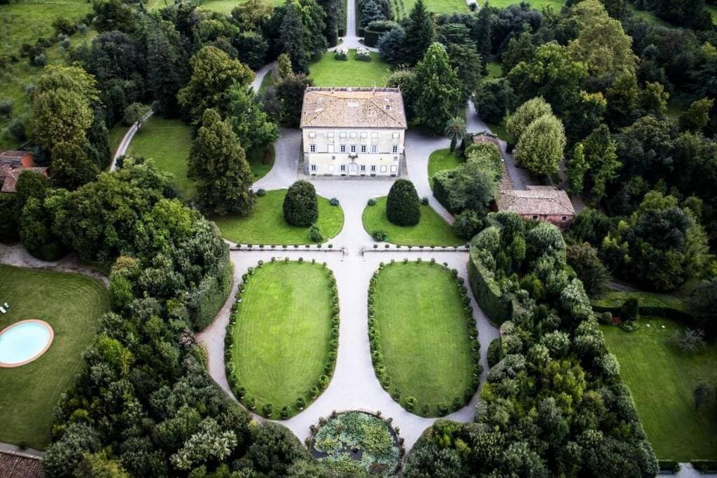Gardens of Villa Grabau, Lucca - Tuscany Wedding Venues