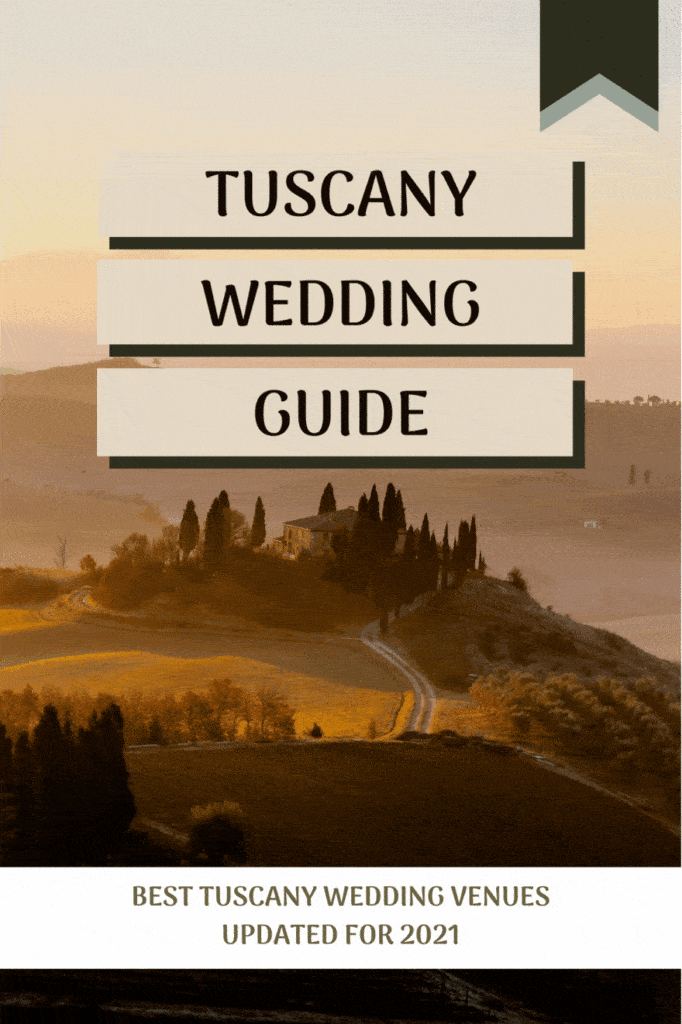 Tuscany countryside at sunset is one of the most loved Destination Wedding locations in Italy | Tuscany Wedding Guide