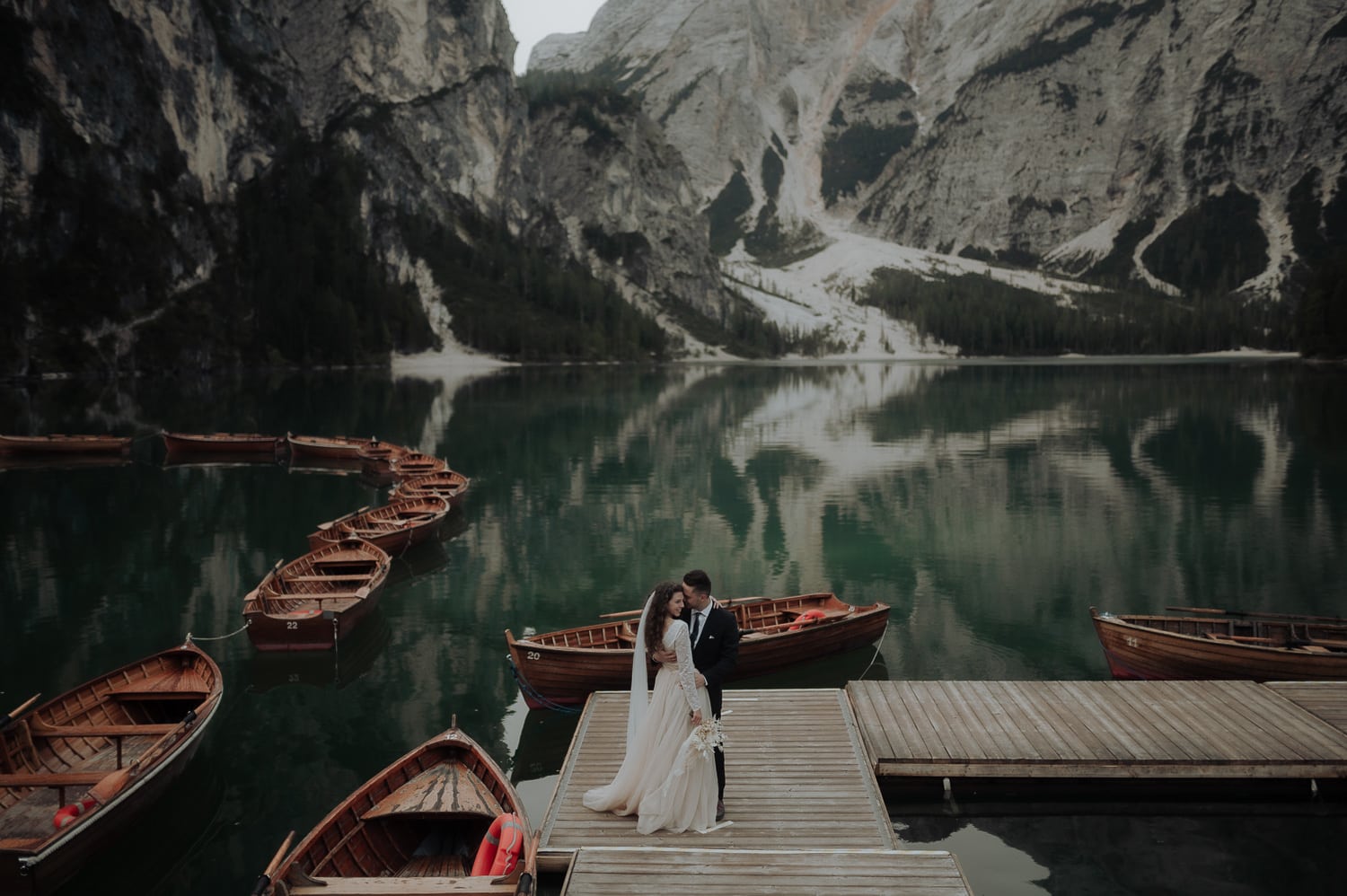 Lake Braies Prato Piazza Elopement Wedding 63 Dolomites Elopement Guide
