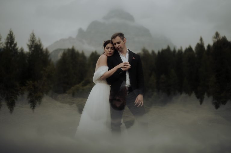 Outdoor Wedding in the Dolomites